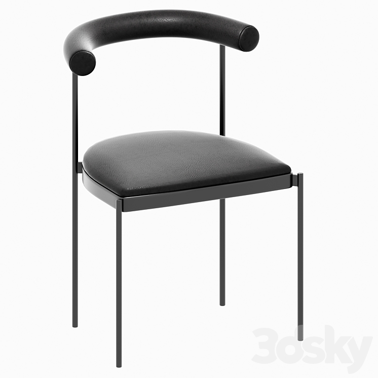 Yd dot d chair and elephant table 3DS Max Model - thumbnail 2