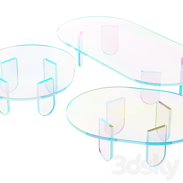 015_Multi-colored Pearl custom coffee table 00 3DSMax File - thumbnail 3