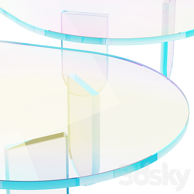 015_Multi-colored Pearl custom coffee table 00 3DSMax File - thumbnail 5