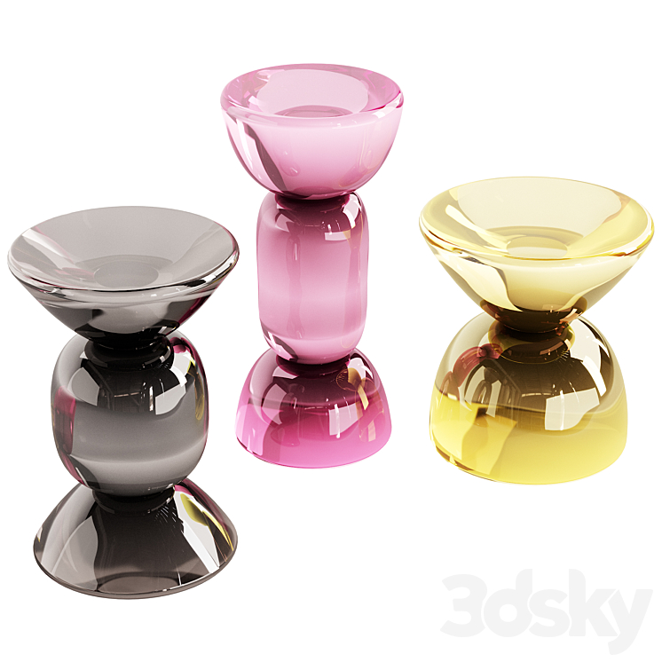 071 Verreum BonBon tables by MarcKrause 3DS Max Model - thumbnail 2