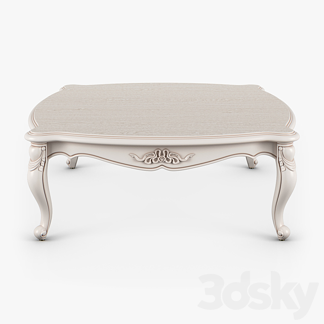 2501000_230_Carpenter_Big_square_tea_table_1200x1200x437 3DS Max Model - thumbnail 2