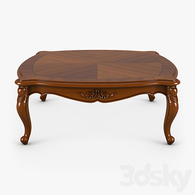 2601000_230_1_Carpenter_Big_square_tea_table_1200x1200x437 3DS Max Model - thumbnail 2