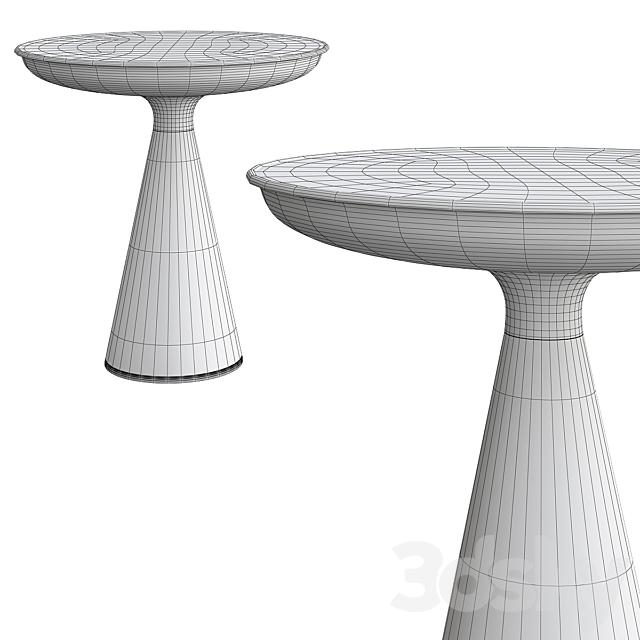 Accademia 40 Coffee Table Reflex Angelo 3DSMax File - thumbnail 2