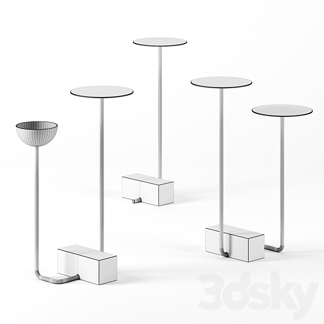 Adobe Tables by Wentz Design 3DS Max Model - thumbnail 2