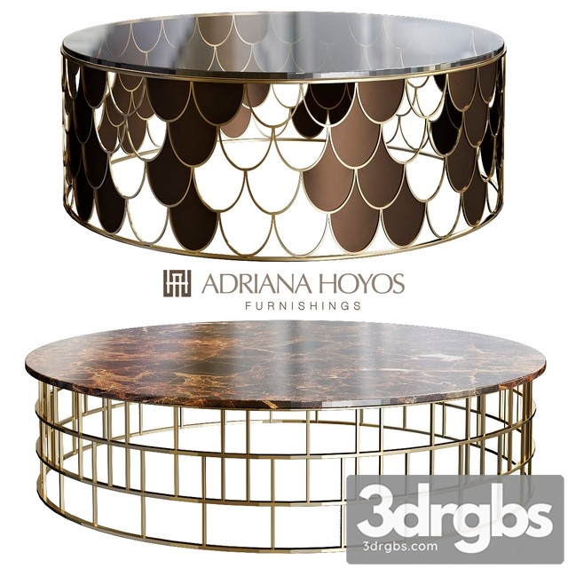 Adriana Hoyos – Bolero Cocktail Table 3dsmax Download - thumbnail 1