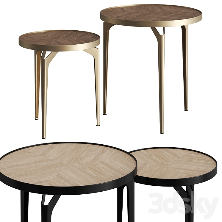 Adwin CT-399AB Coffee Tables 3DS Max - thumbnail 1