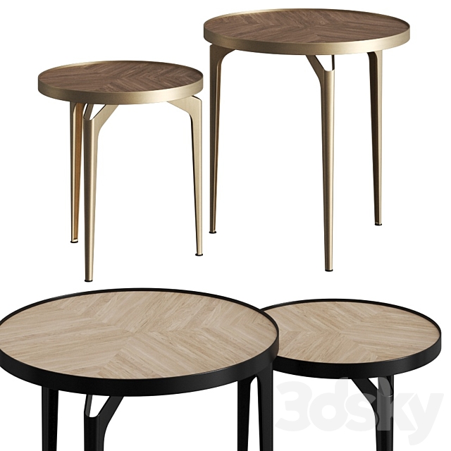 Adwin CT-399AB Coffee Tables 3DSMax File - thumbnail 1