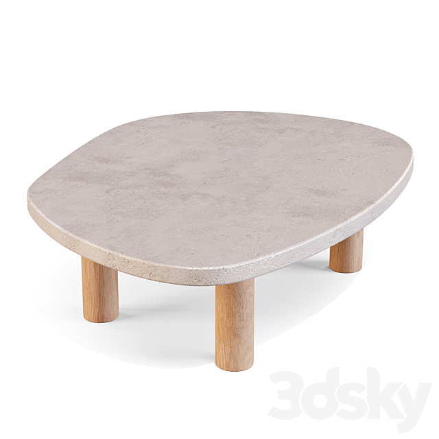 Aedam Anthony: Mush – Coffee and Side Tables 3dsMax Model - thumbnail 3