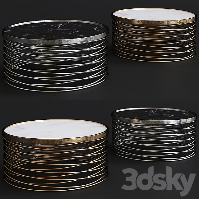 Albi Side Table 3DSMax File - thumbnail 1