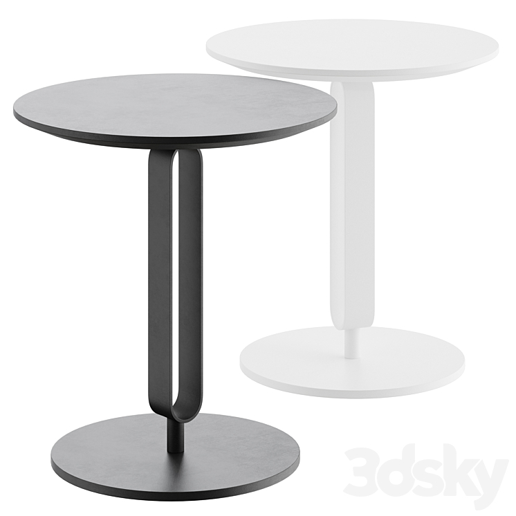 Alf Side Table 3DS Max Model - thumbnail 2