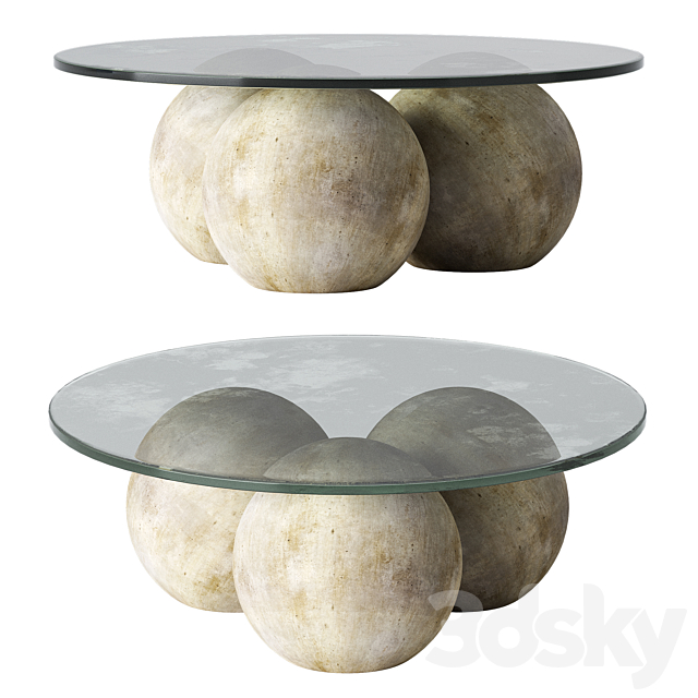 Allium Coffee Table by CFC Furniture 3ds Max - thumbnail 1