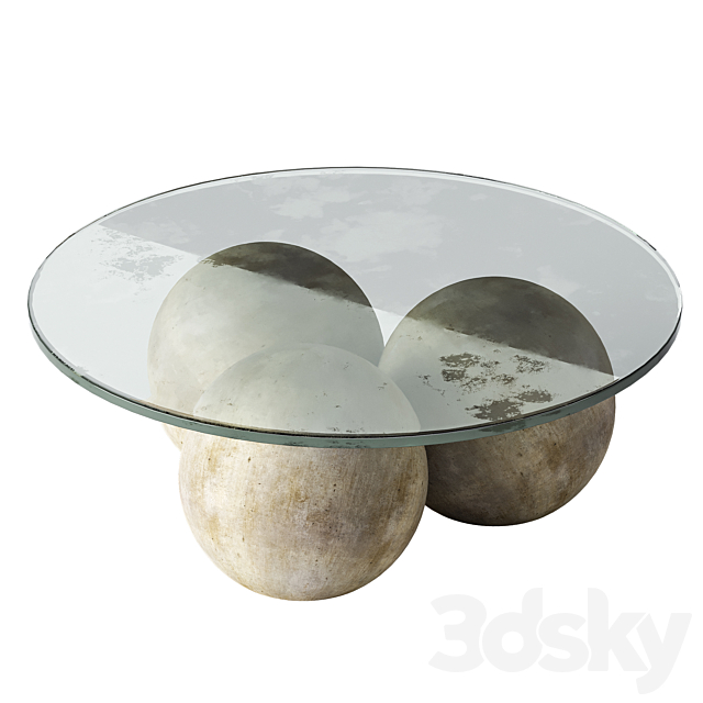 Allium Coffee Table by CFC Furniture 3ds Max - thumbnail 2