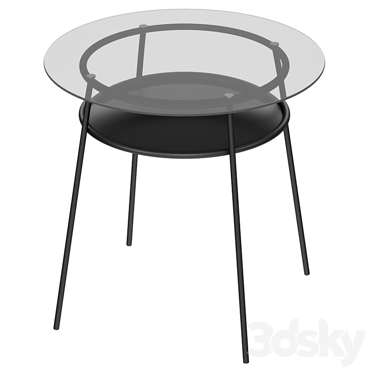 ALLSTA ALSTA Coffee table 3DS Max Model - thumbnail 1