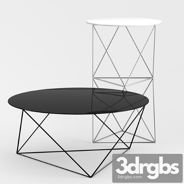 Amigo modern octahedron coffee table 2 3dsmax Download - thumbnail 1