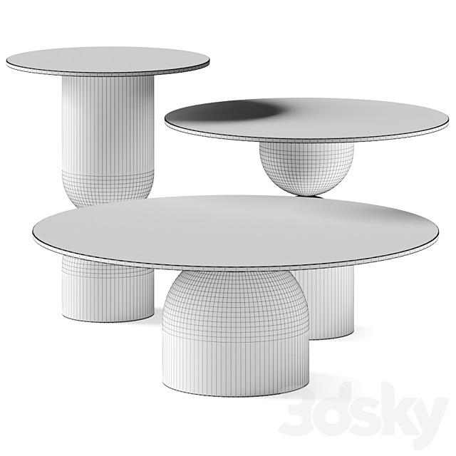 Ana Roque Moma Coffee Tables 3DSMax File - thumbnail 3