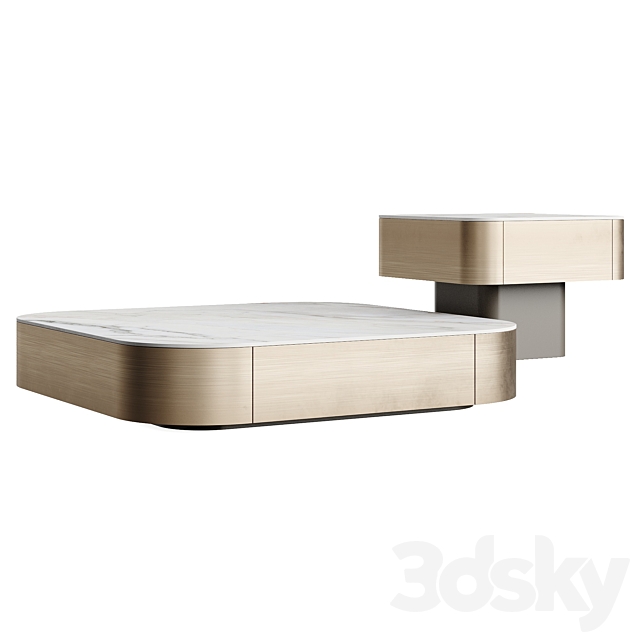 Ana Roque NORTH Coffee Table 3ds Max - thumbnail 2