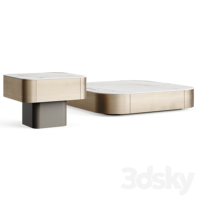 Ana Roque NORTH Coffee Table 3ds Max - thumbnail 3