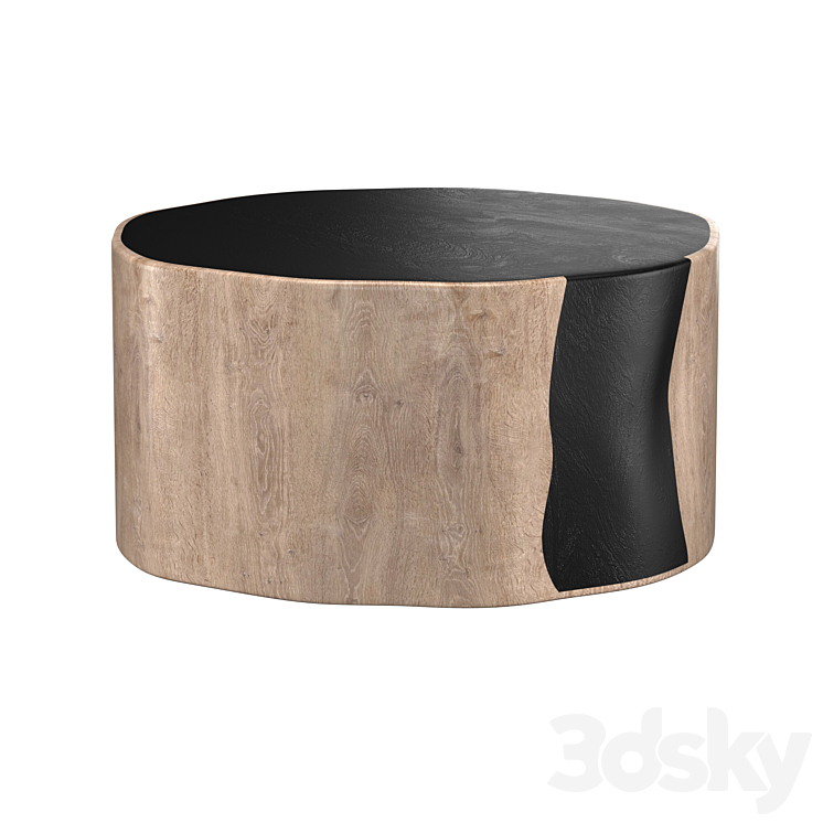 Andrianna Shamaris Side Table 3DS Max Model - thumbnail 2