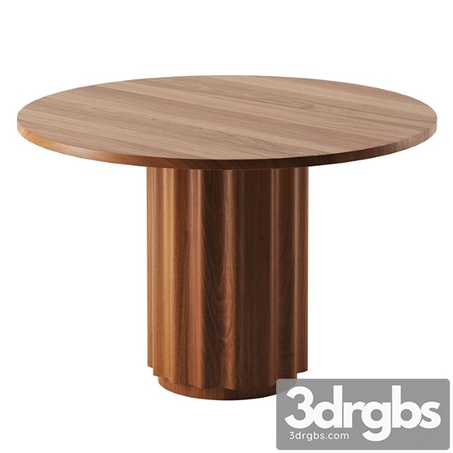 Ansel drum dining table by urban outfitters - thumbnail 1