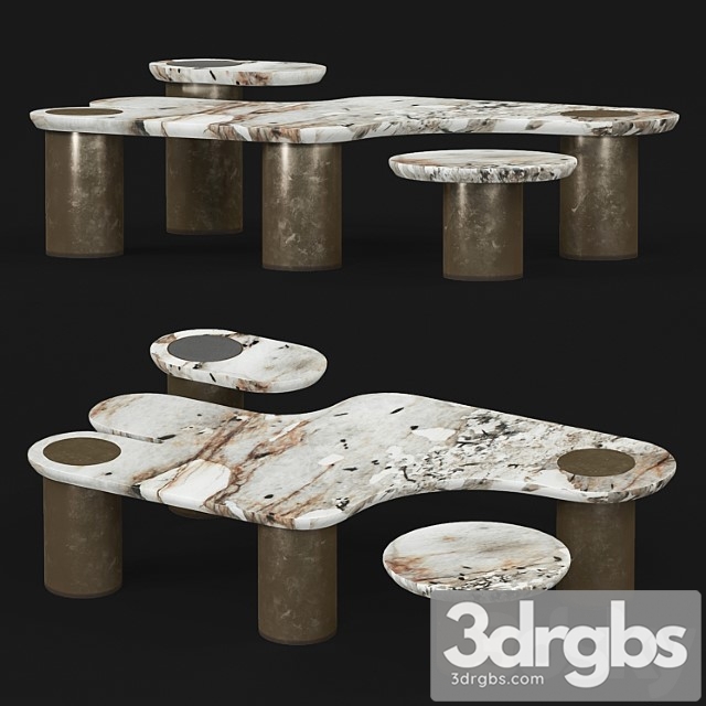 Apparatus Interlude Marble Table 3dsmax Download - thumbnail 1