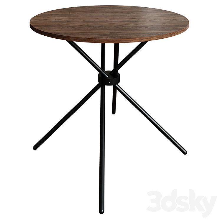 Aqua table 3DS Max Model - thumbnail 1