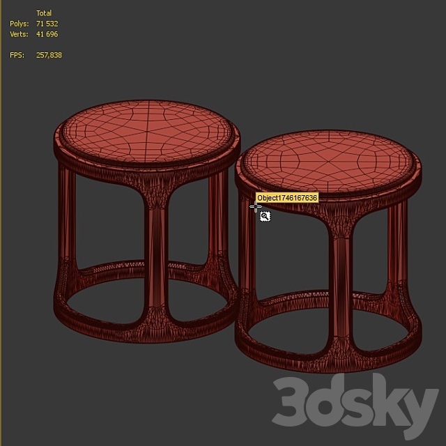 ARCHMEBEL Merak coffee table 3DSMax File - thumbnail 7