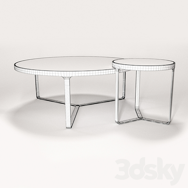 Art Punk 23 Coffee table No. 19 3DSMax File - thumbnail 3