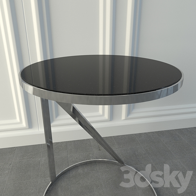 Artco round table 3DS Max Model - thumbnail 2