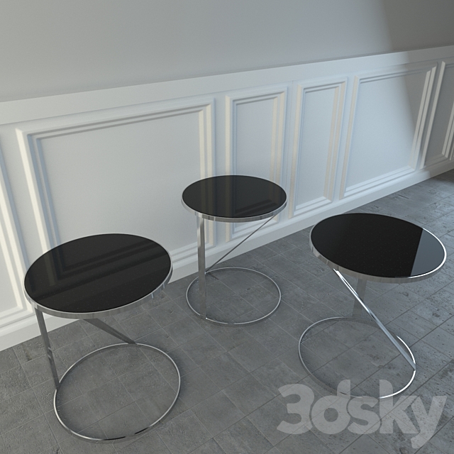 Artco round table 3DS Max Model - thumbnail 3