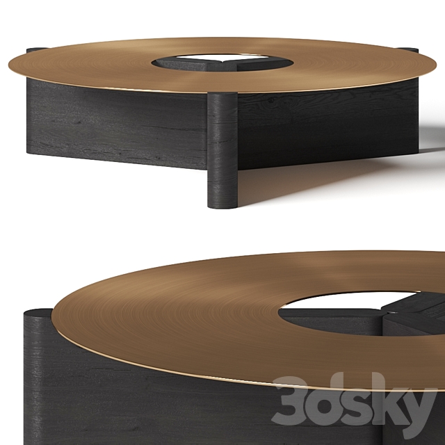 Artefatto Orbit Contemporary Coffee Table 3DSMax File - thumbnail 1