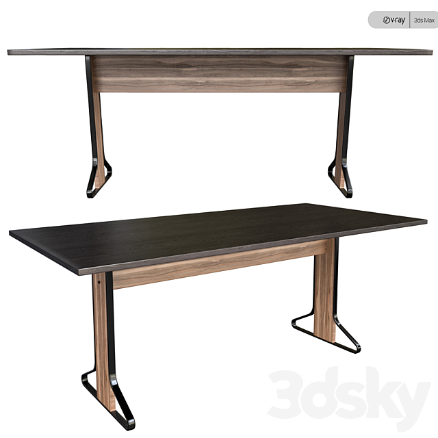 Artek Kaari Table 3DSMax File - thumbnail 2