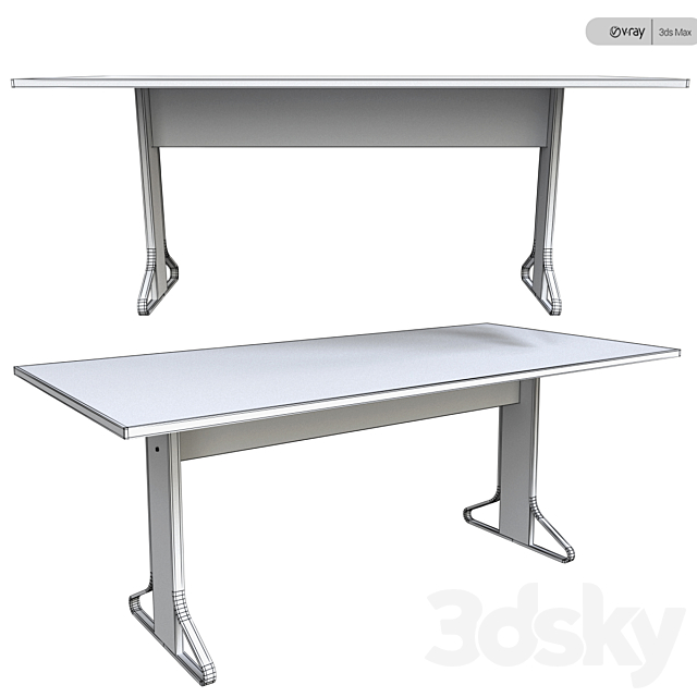 Artek Kaari Table 3DSMax File - thumbnail 3