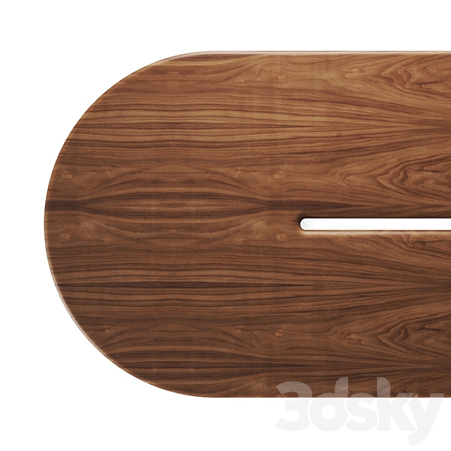 Arthur Vallin Chubby Dining Table 3DSMax File - thumbnail 3