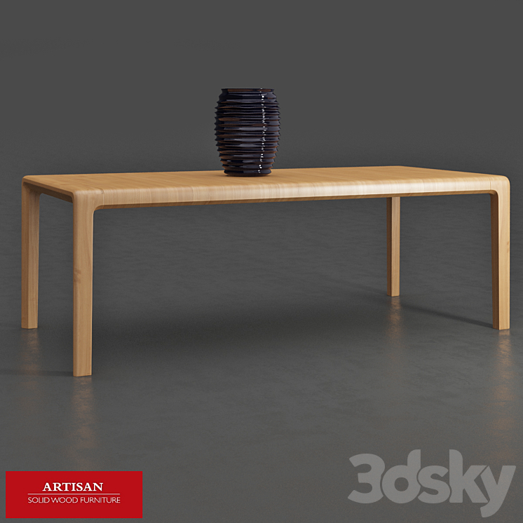 Artisan \/ Invito table 3DS Max - thumbnail 1