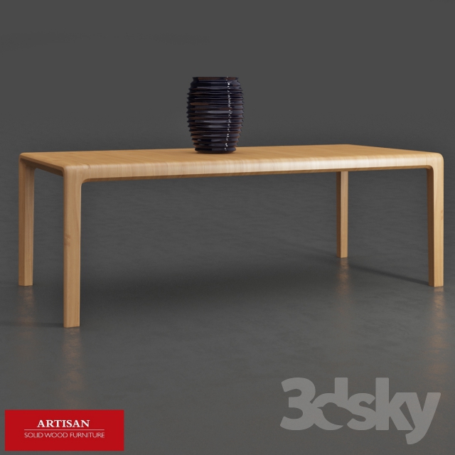 Artisan \/ Invito table 3DS Max - thumbnail 3