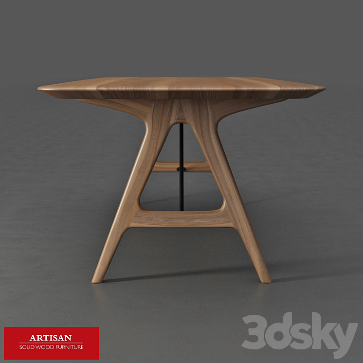 Artisan \/ Tesa Table 3DS Max - thumbnail 2