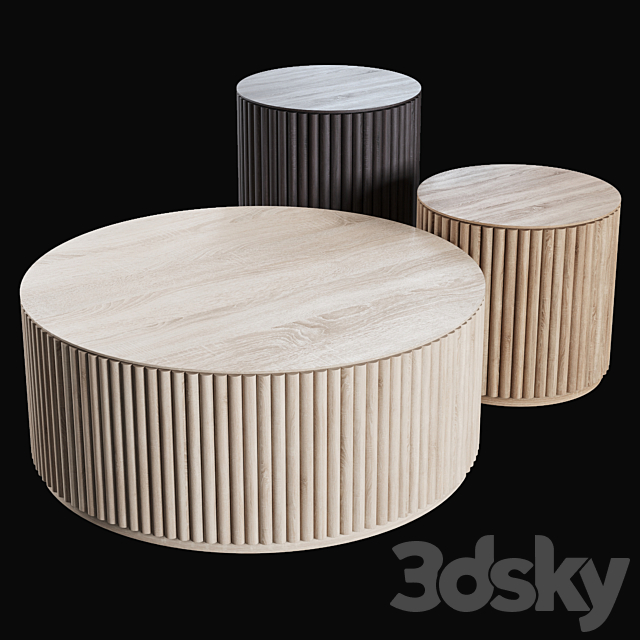 ASPLUND Grand Palais and Petit Palais tables Vray 3ds Max - thumbnail 2