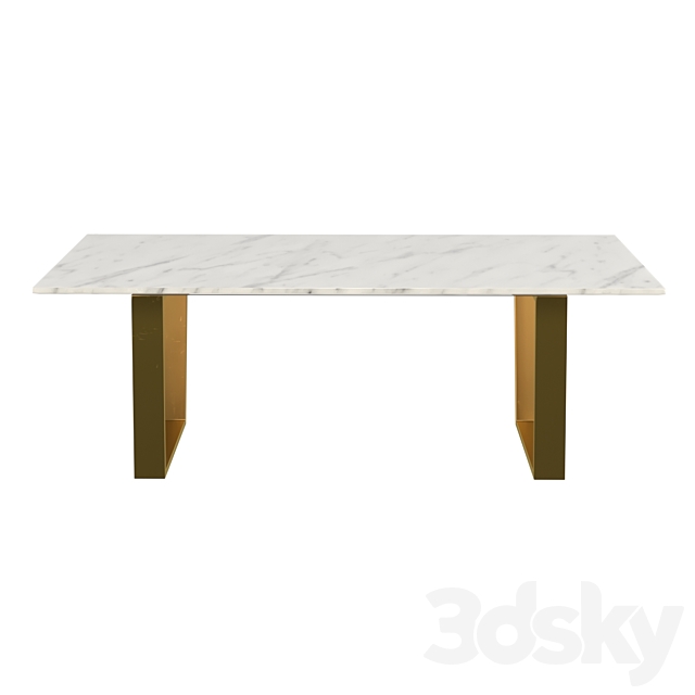 Atlas Coffee Table 3DS Max Model - thumbnail 2