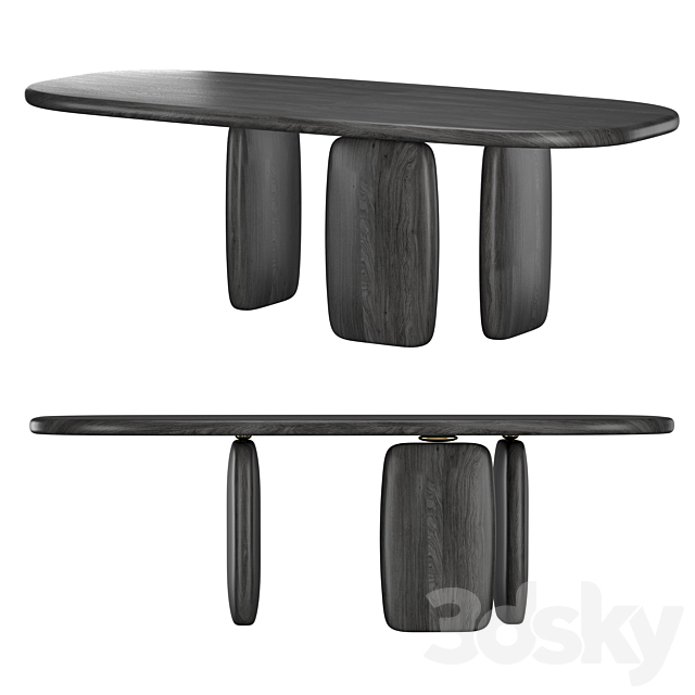 ATLAS DINING TABLE 3ds Max - thumbnail 1