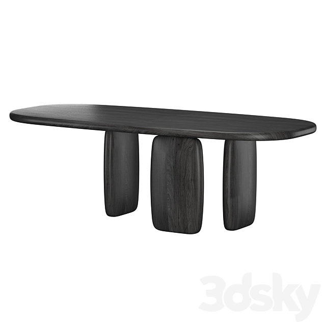 ATLAS DINING TABLE 3ds Max - thumbnail 2