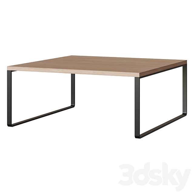 Avalon coffee table 3DS Max Model - thumbnail 2