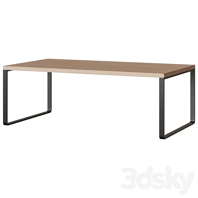 Avalon coffee table 3DS Max Model - thumbnail 3