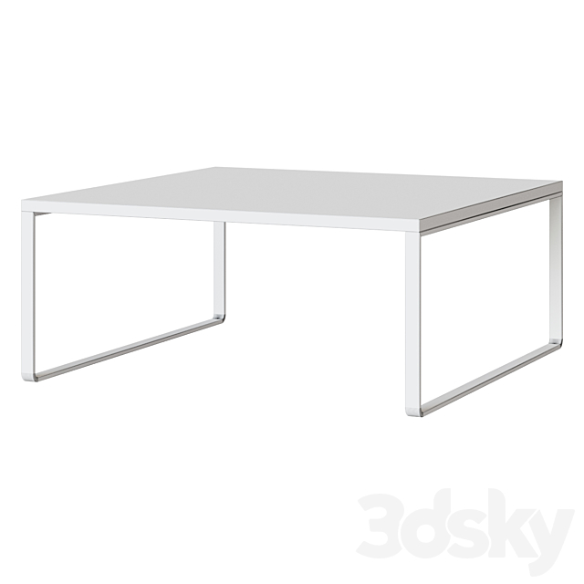 Avalon coffee table 3DS Max Model - thumbnail 4