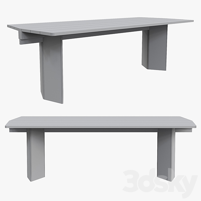 Avenue road – Zor table 3DS Max Model - thumbnail 2