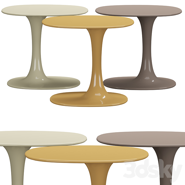 Awa tables 3DS Max Model - thumbnail 2