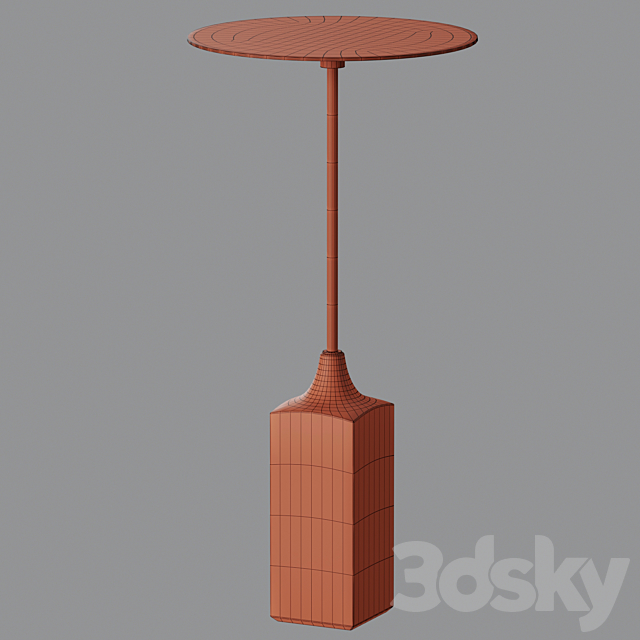 Ballam Side Tables by CB2 3DSMax File - thumbnail 4