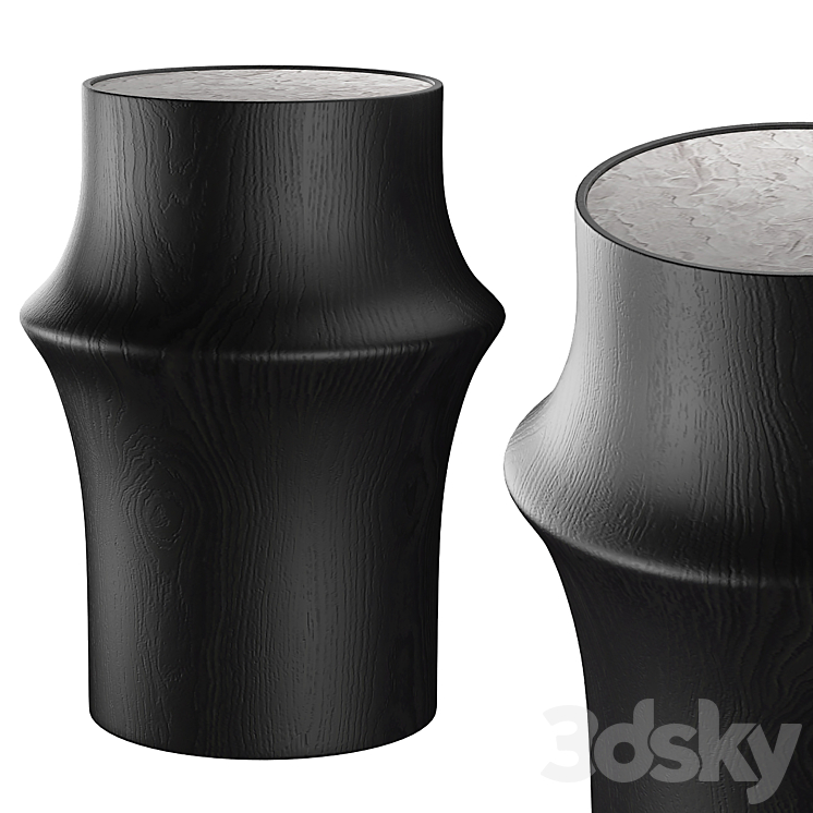 Basi Drum Table 3DS Max Model - thumbnail 1