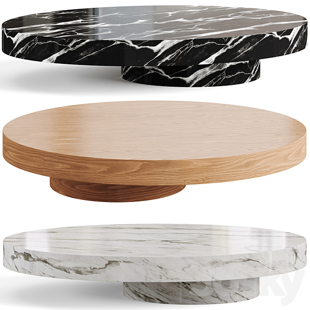 Bassa Coffee Table 3ds Max - thumbnail 1