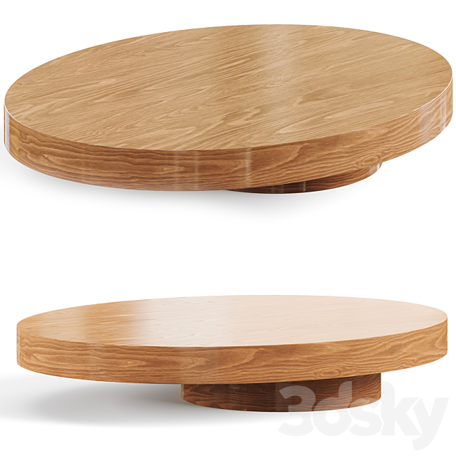 Bassa Coffee Table 3ds Max - thumbnail 3