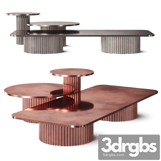 Baxter allure coffee tables - thumbnail 1